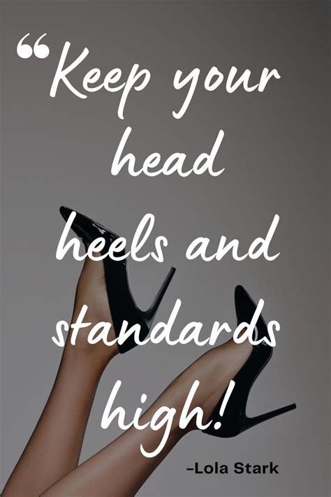 high heel quotes and sayings.